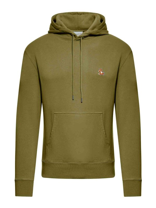 MAISON KITSUNÉ: Sweatshirts und Pullover - Sweatshirt - Grün