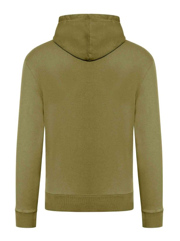 MAISON KITSUNÉ: Sweatshirts und Pullover online - Sweatshirt - Grün