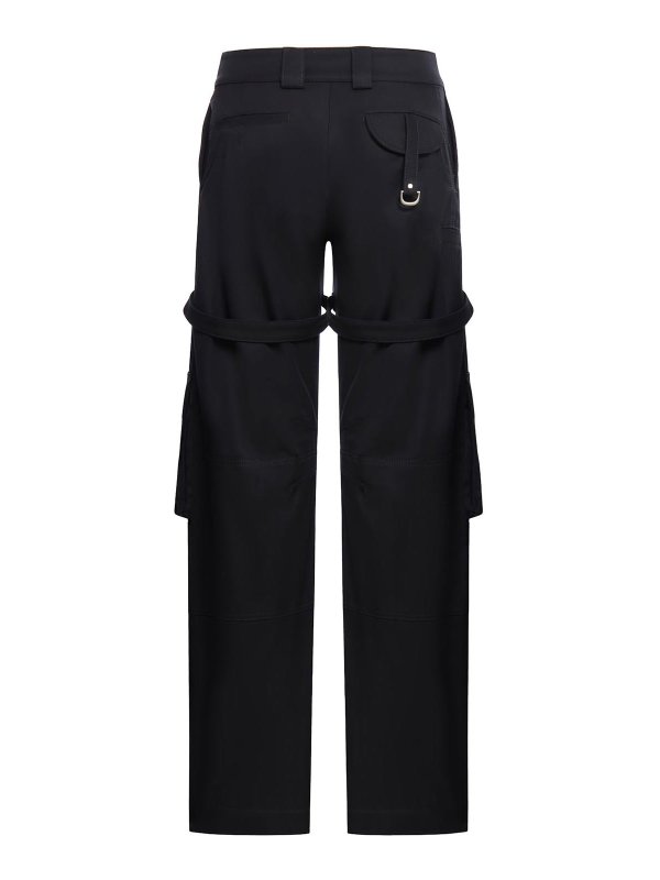 OFF-WHITE: Pantalones casual online - Pantalón Casual - Negro