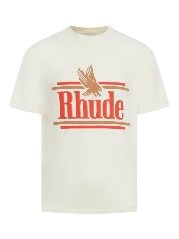 RHUDE: t-shirt - Rossa Tee