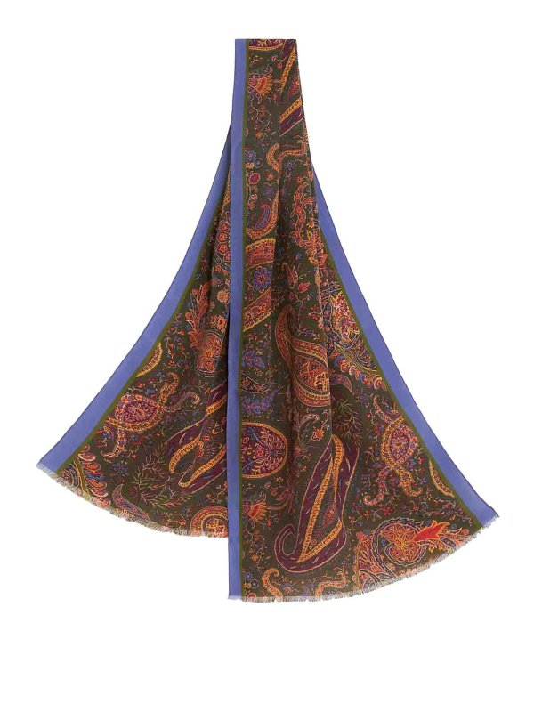 ETRO: Schals - Schal - Blau