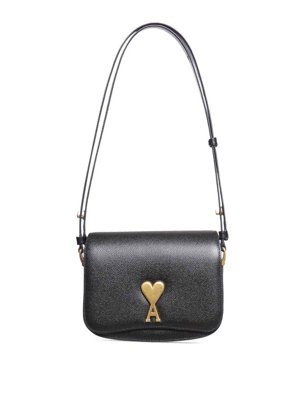 AMI PARIS: Schultertaschen - Schultertasche - Schwarz