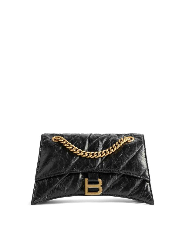 BALENCIAGA: shoulder bags - Crush S shoulder bag