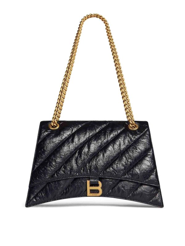BALENCIAGA: shoulder bags - Crush M bag