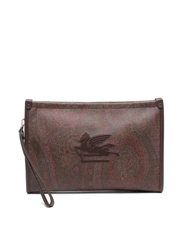 ETRO: Clutches - Clutch - Blau