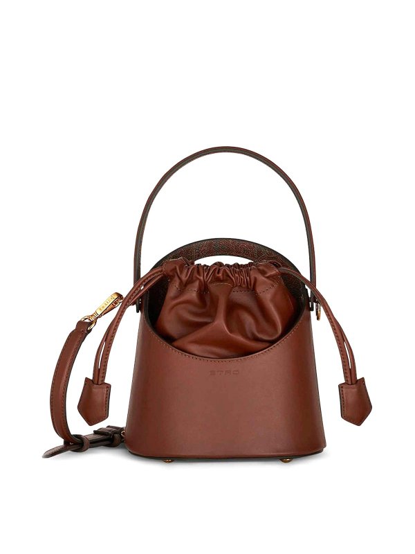 ETRO: Bucket-bags - Bucket-Bag - Braun