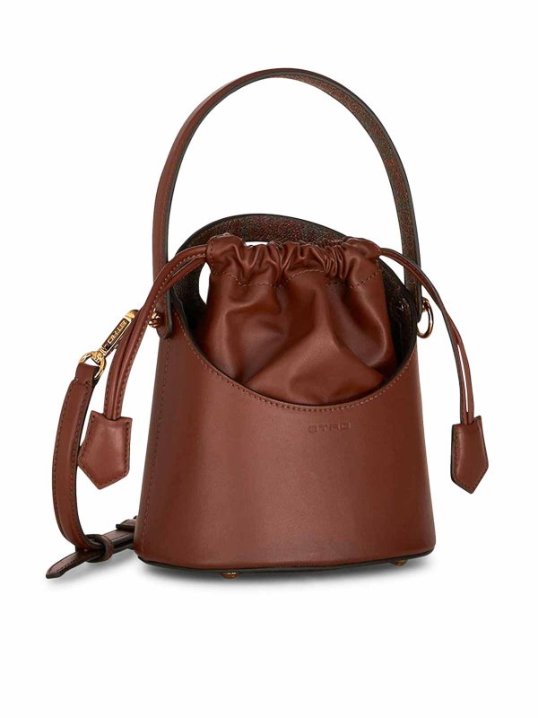 The Best Shops ETRO: Bucket-bags - Bucket-Bag - Braun