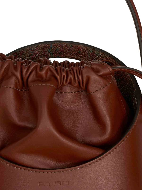 Bucket-Bag - Braun shop online: ETRO
