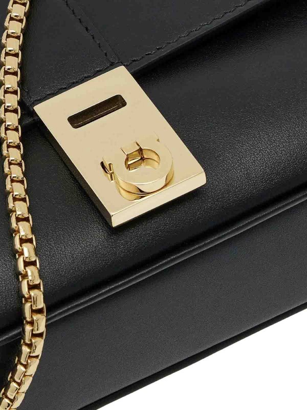 The Best Shops FERRAGAMO: Clutch - Schwarz