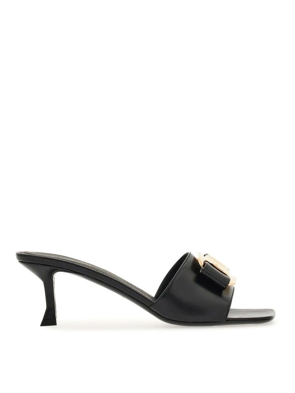 FERRAGAMO: Sandalen - Sandalen - Schwarz
