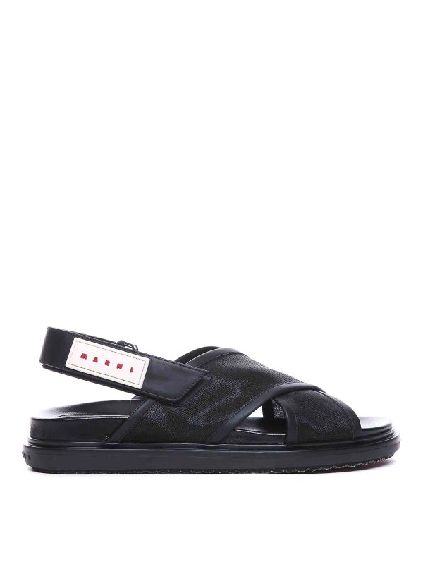 Marni: sandals - Fussbett Sandals