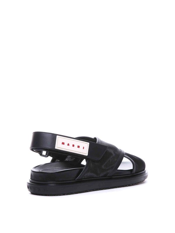 Marni: sandals online - Fussbett Sandals