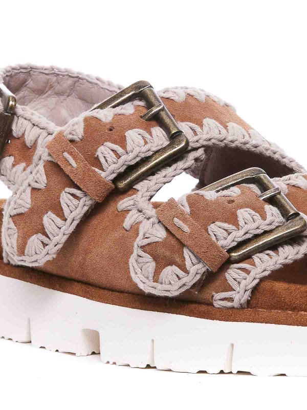 The Best Shops MOU: サンダル - サンダル - ブラウン