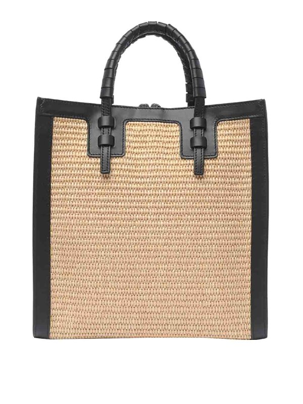 The Best Shops Casadei: トートバッグ - トートバッグ - ベージュ