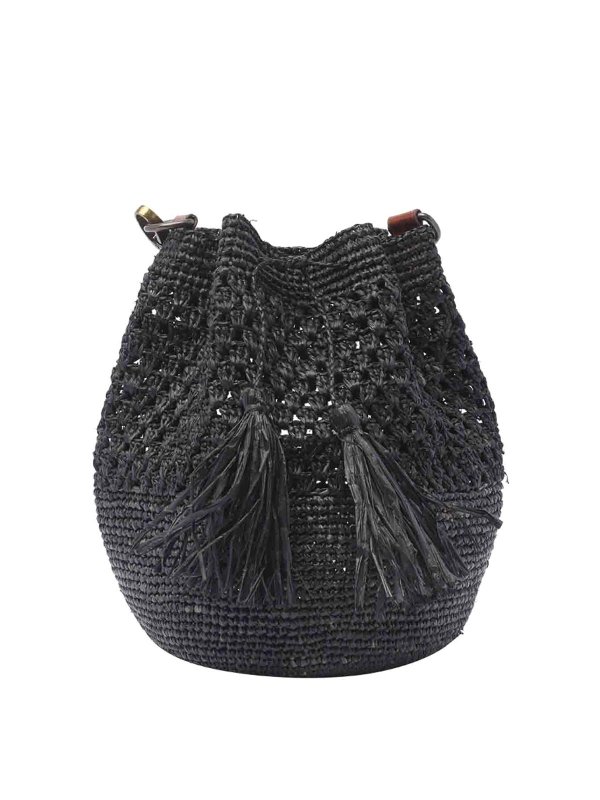 IBELIV: バケットバッグ - バケットバッグ - 黒