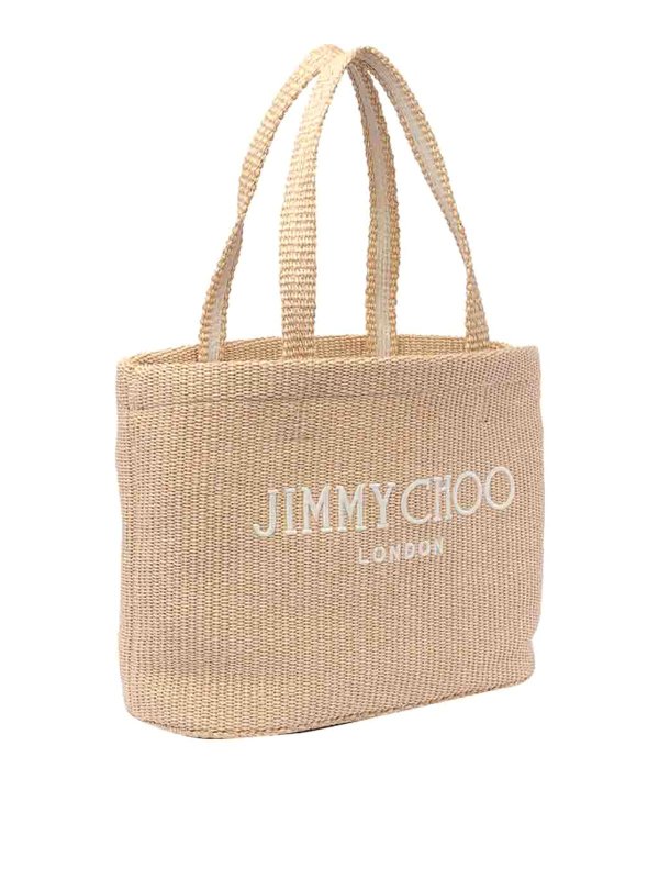 JIMMY CHOO: Handtaschen online - Shopper - Beige