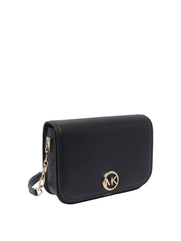 Michael Michael Kors: borse a tracolla online - Borsa a tracolla Delancey nera