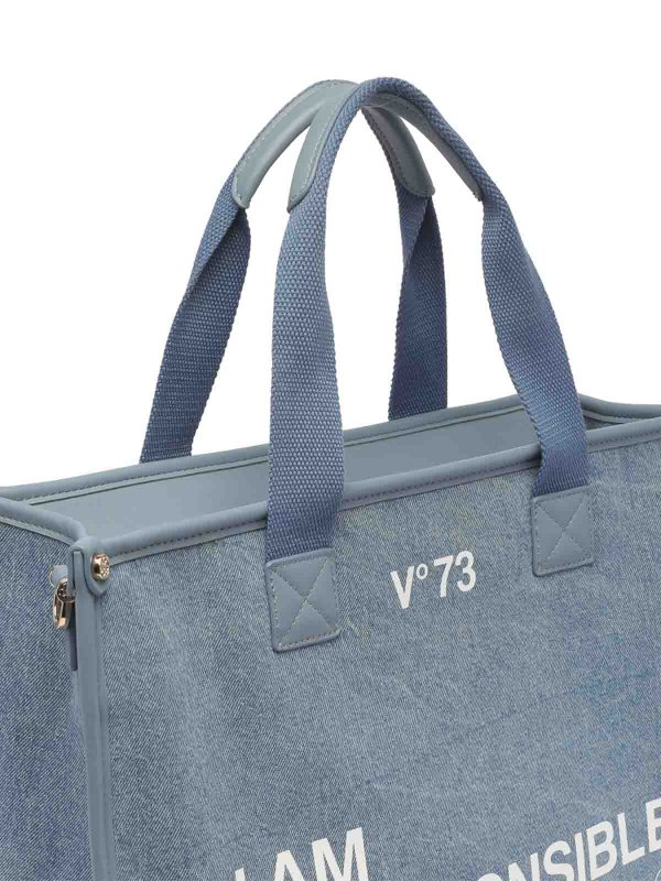 トートバッグ - ブルー shop online: v°73