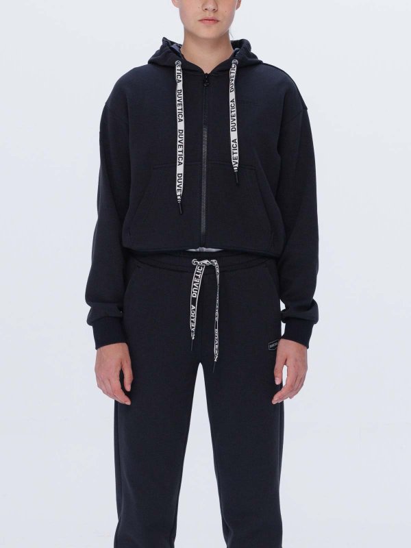 The Best Shops DUVETICA: Sweatshirts und Pullover - Sweatshirt - Schwarz