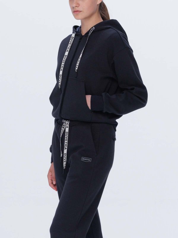 Sweatshirt - Schwarz shop online: DUVETICA