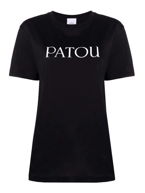 PATOU: t-shirts - T-shirt  with logo print