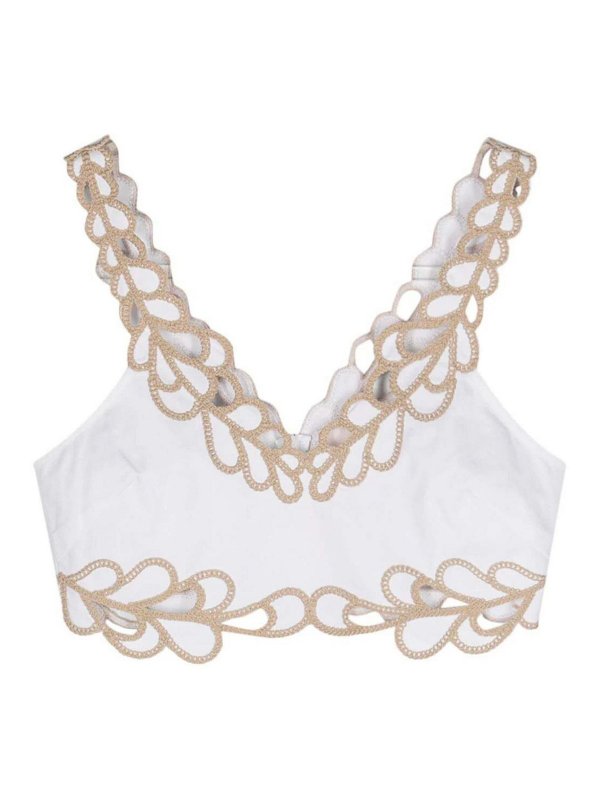 CINQ A SEPT: Tops und Tank Tops - Top - Weiß