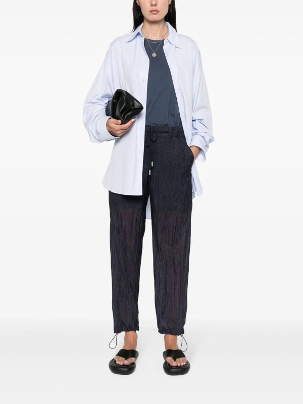 The Best Shops PESERICO: Pantalons casual - Pantalons Décontractés - Bleu