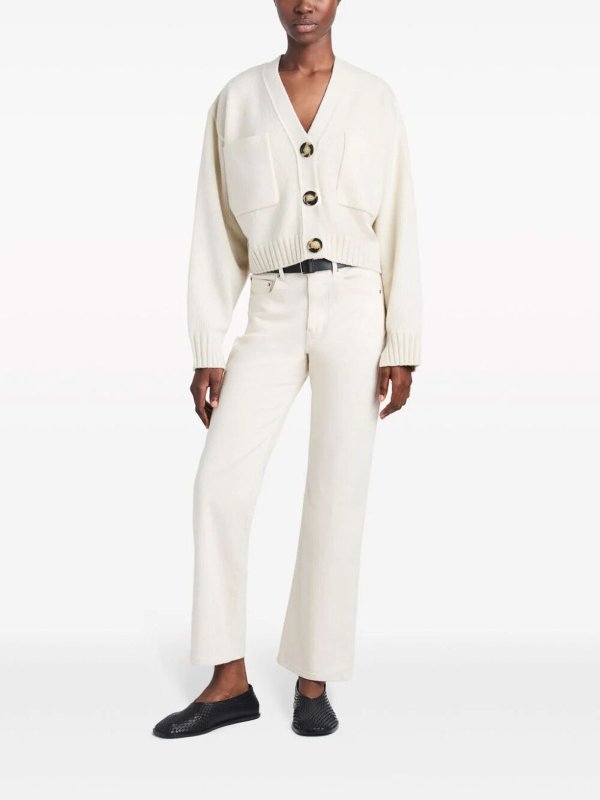 The Best Shops Proenza Schouler: Jeans à jambe droite - Jean Droit - Beige