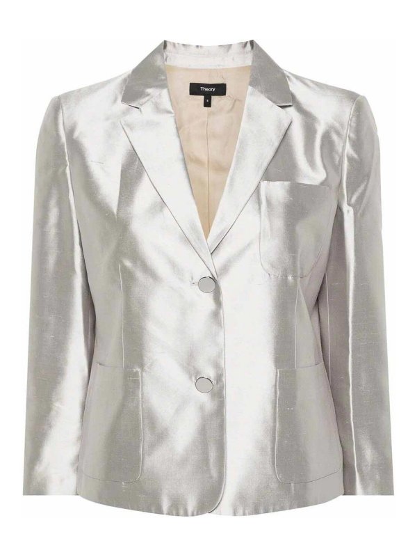 Theory: Casualjacken - Casualjacke - Grau