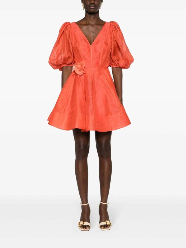 The Best Shops ZIMMERMANN: Kurze Kleider - Kurzes Kleid - Rot