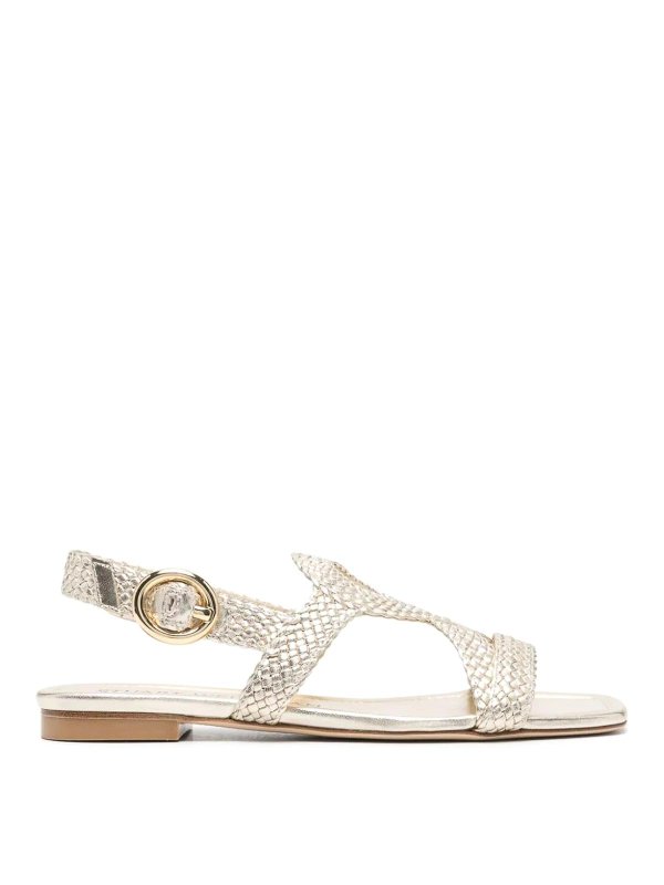 Stuart Weitzman: Sandalen - Sandalen - Gold