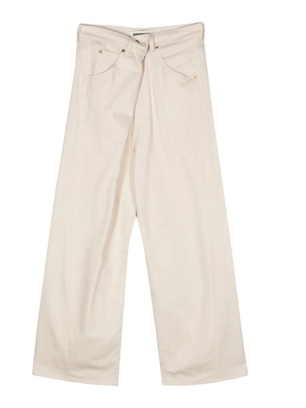 DARKPARK: ストレートジーンズ - ストレートジーンズ - クリーム