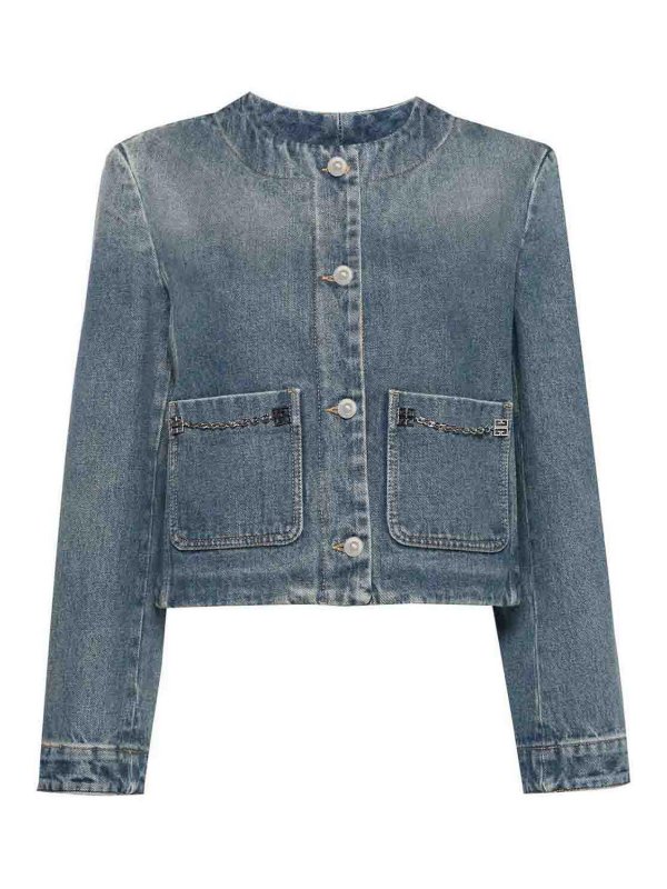 GIVENCHY: denim jacket - Denim jacket