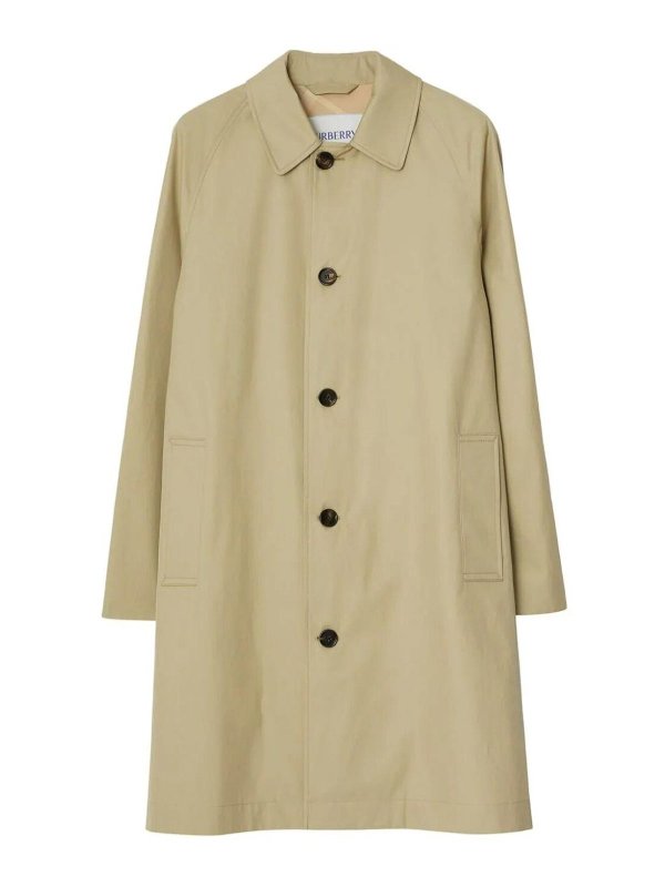 BURBERRY: Kurze Mäntel - Kurzer Mantel - Beige