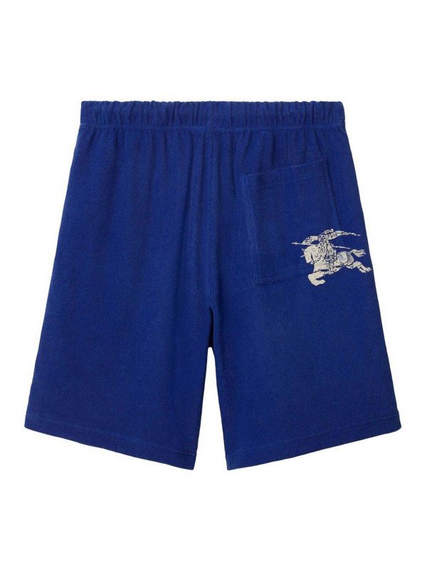 BURBERRY: トラウザーショーツ online - ショートパンツ - ブルー