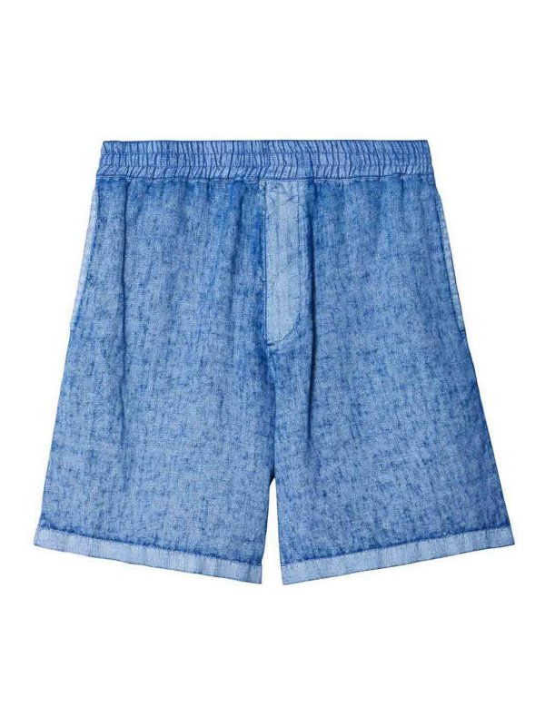 BURBERRY: pantaloni corti e shorts - Bermuda logati
