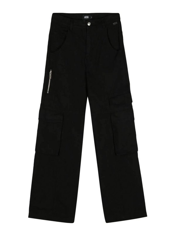 GCDS: Casual Hosen - Casual Hose - Schwarz