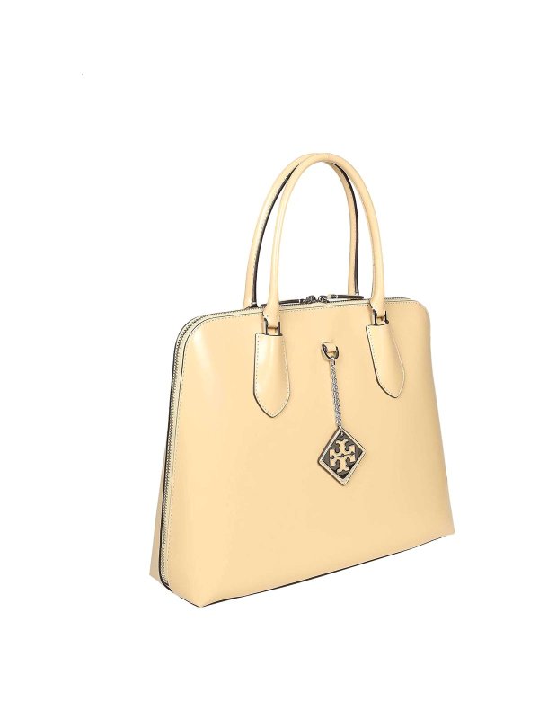 TORY BURCH: Bowling online - Bowling Tasche - Beige