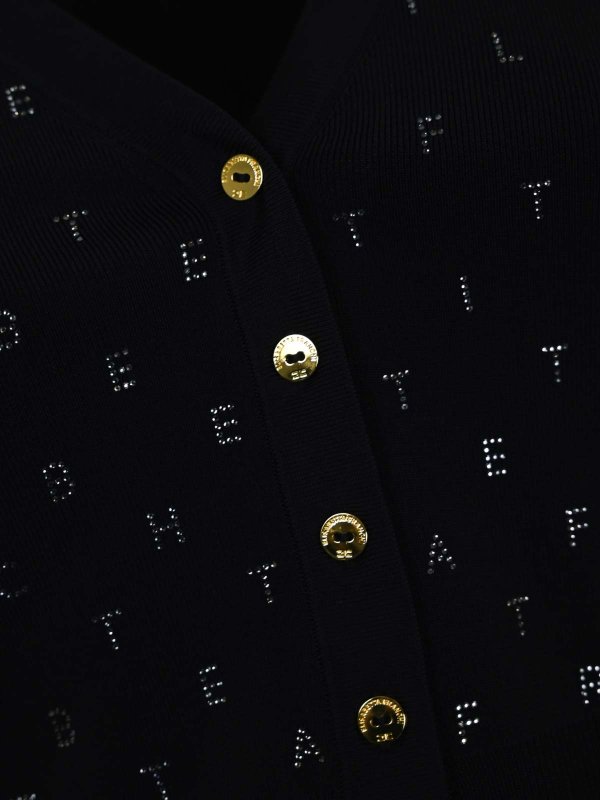 The Best Shops ELISABETTA FRANCHI: cardigan - Cardigan in viscosa stretch