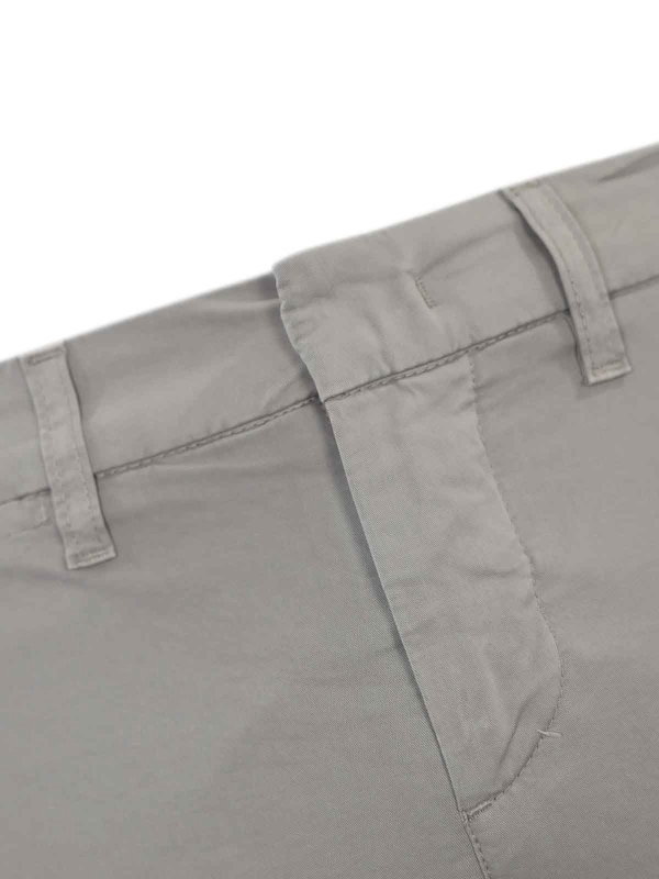 The Best Shops FAY: pantaloni casual - Pantaloni Capri Con Risvolto