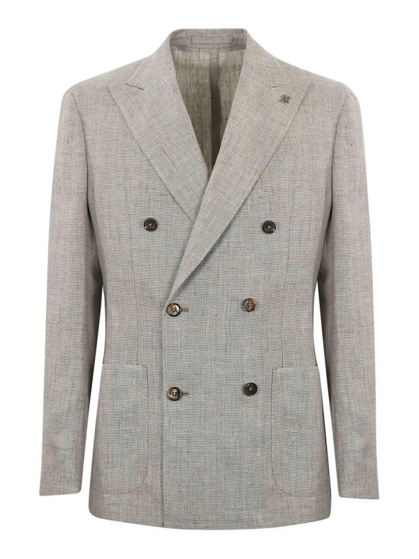 LUBIAM: blazers - Single-Breasted Blazer