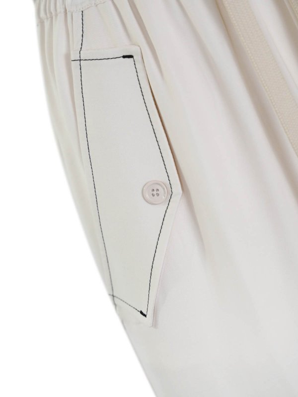 The Best Shops Pinko: casual trousers - Viscose Trousers