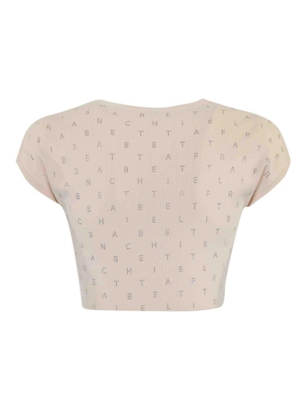 ELISABETTA FRANCHI: Cardigans online - Cardigan - Creme