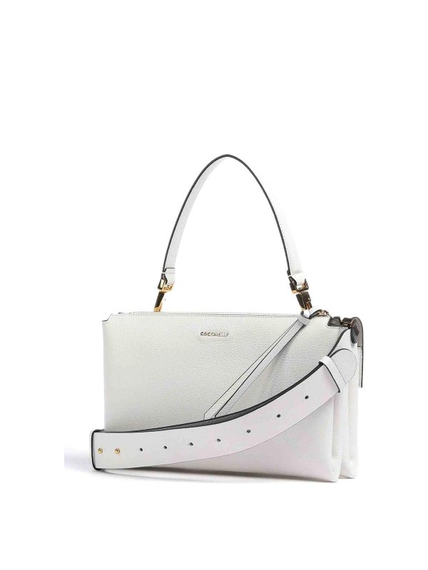 Coccinelle Arlettis Medium Bag White Women E1MD5120101H13