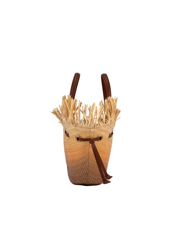 The Best Shops Pinko: totes bags - Raffia Shopping Bag