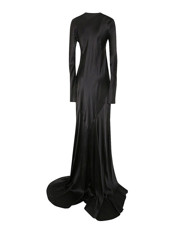 ANN DEMEULEMEESTER: abiti lunghi online - Abito Demy  con spacco