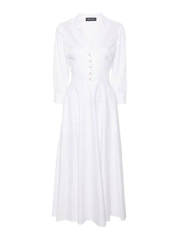 Cotton Stretch Dress shop online: DRHOPE