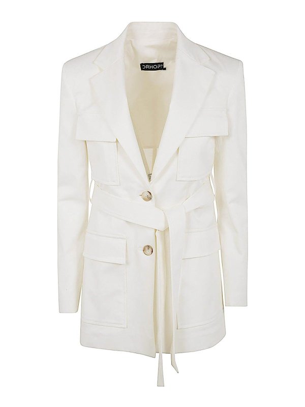 DRHOPE: giacche casual - Giacca sahariana