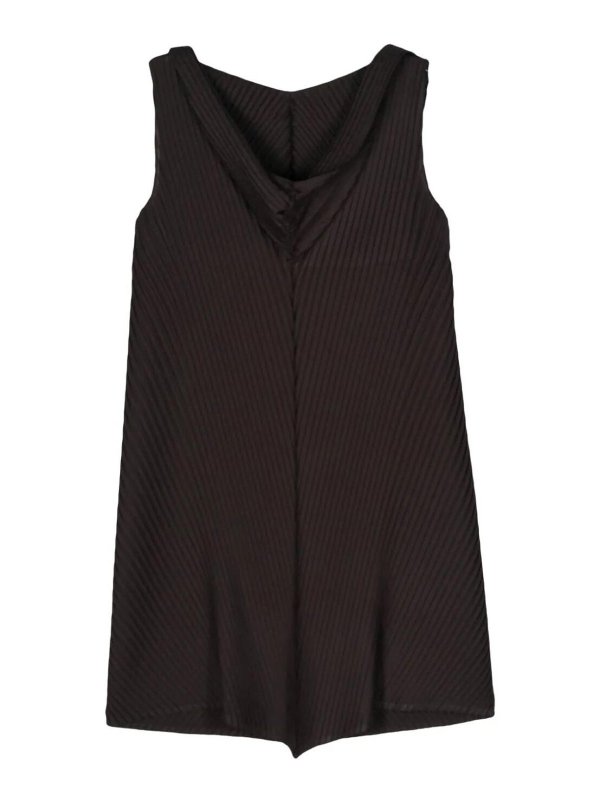 PLEATS PLEASE ISSEY MIYAKE: short dresses - Pleats mini dress