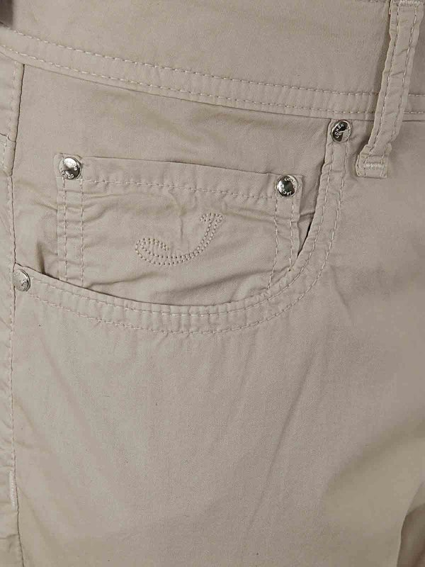 The Best Shops JACOB COHEN: ストレートジーンズ - ストレートジーンズ - ブラウン